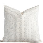 Willa blue floral stripe pillow cover from the Amelia set
