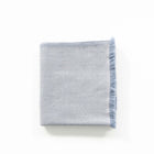 Boro Blue soft handwoven merino throw – One Affirmation