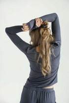 Cozy lightweight long sleeve shirt for lounging