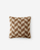 Chevron Throw chestnut Sahara Tan