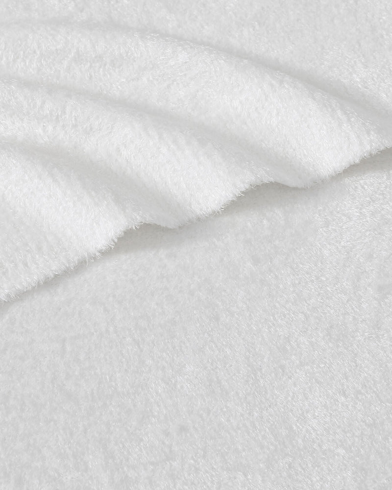 Close-up of silky Cloud Silque fabric with soft sheen