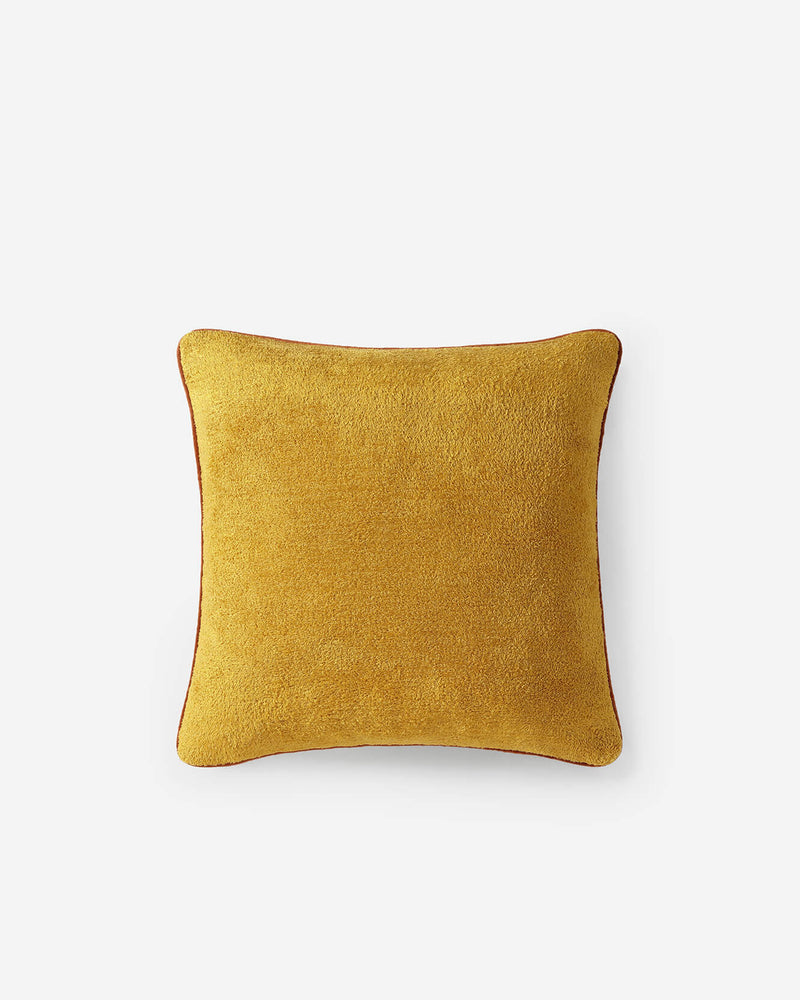 Cloud Silque Throw Pillow with Piping
