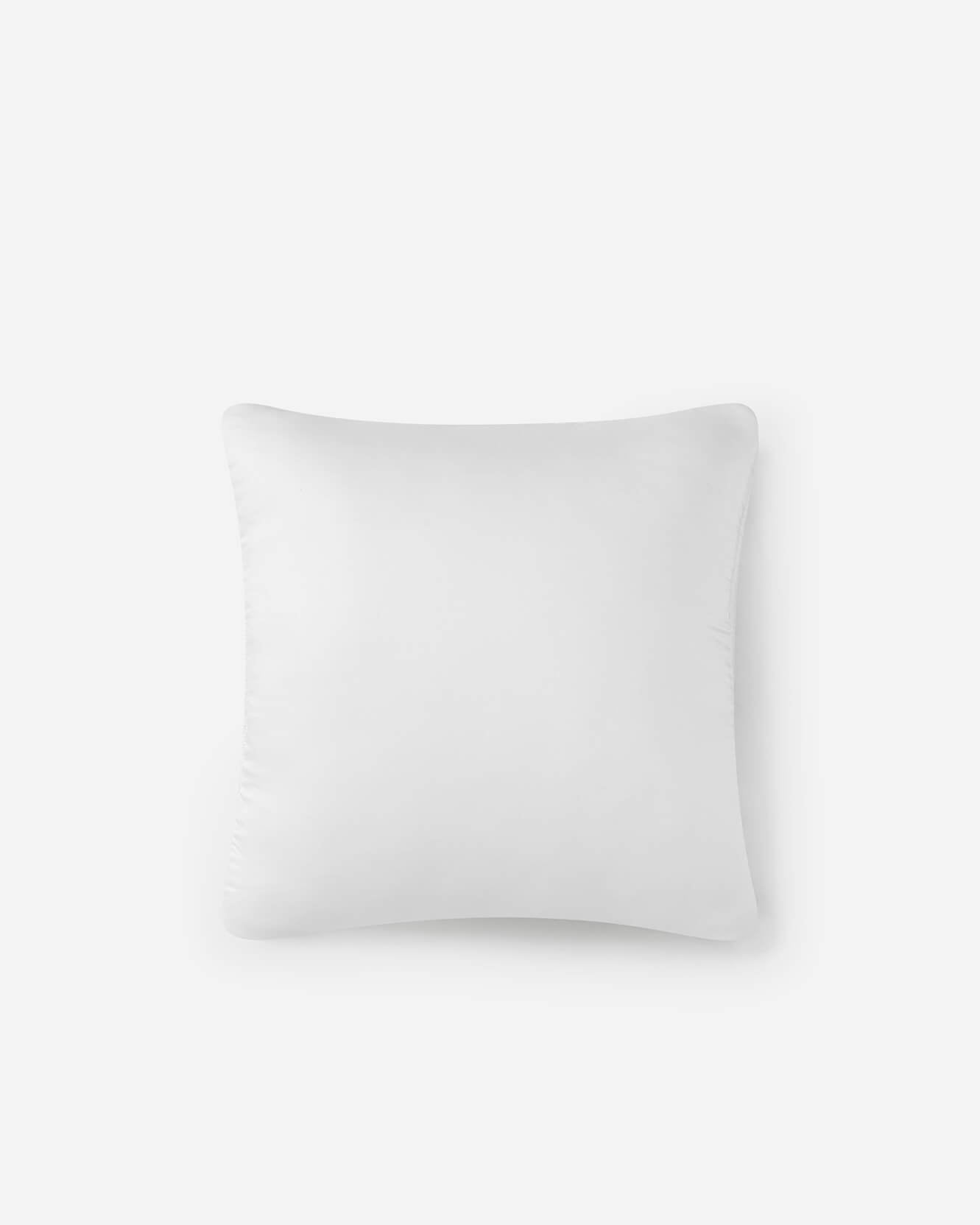 Removable machine-washable throw pillow cover
