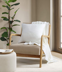 Cloud Silque Throw Pillow