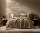 Breathable Faux Fur Comforter Bundle