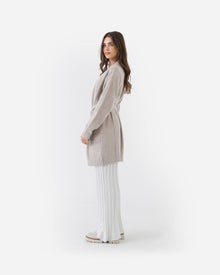 Relaxed fit Cloud Cool Cardigan styled for indoor-outdoor wear