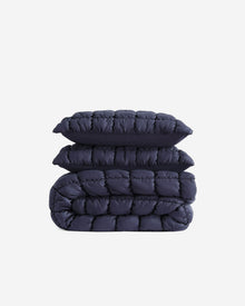 Silky Lyocell Puff Comforter Bundle