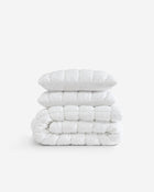 Silky Lyocell Puff Comforter Bundle