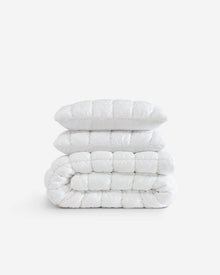 Silky Lyocell Puff Comforter Bundle