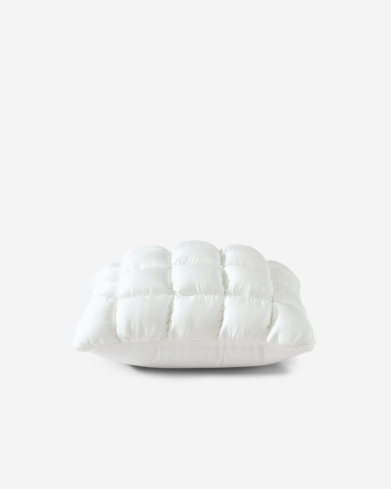 Silky Lyocell Puff Throw Pillow Sandstone
