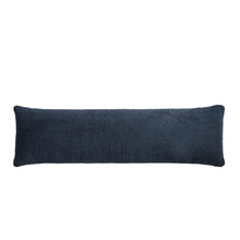 Snug Body Pillow styled across modern bed
