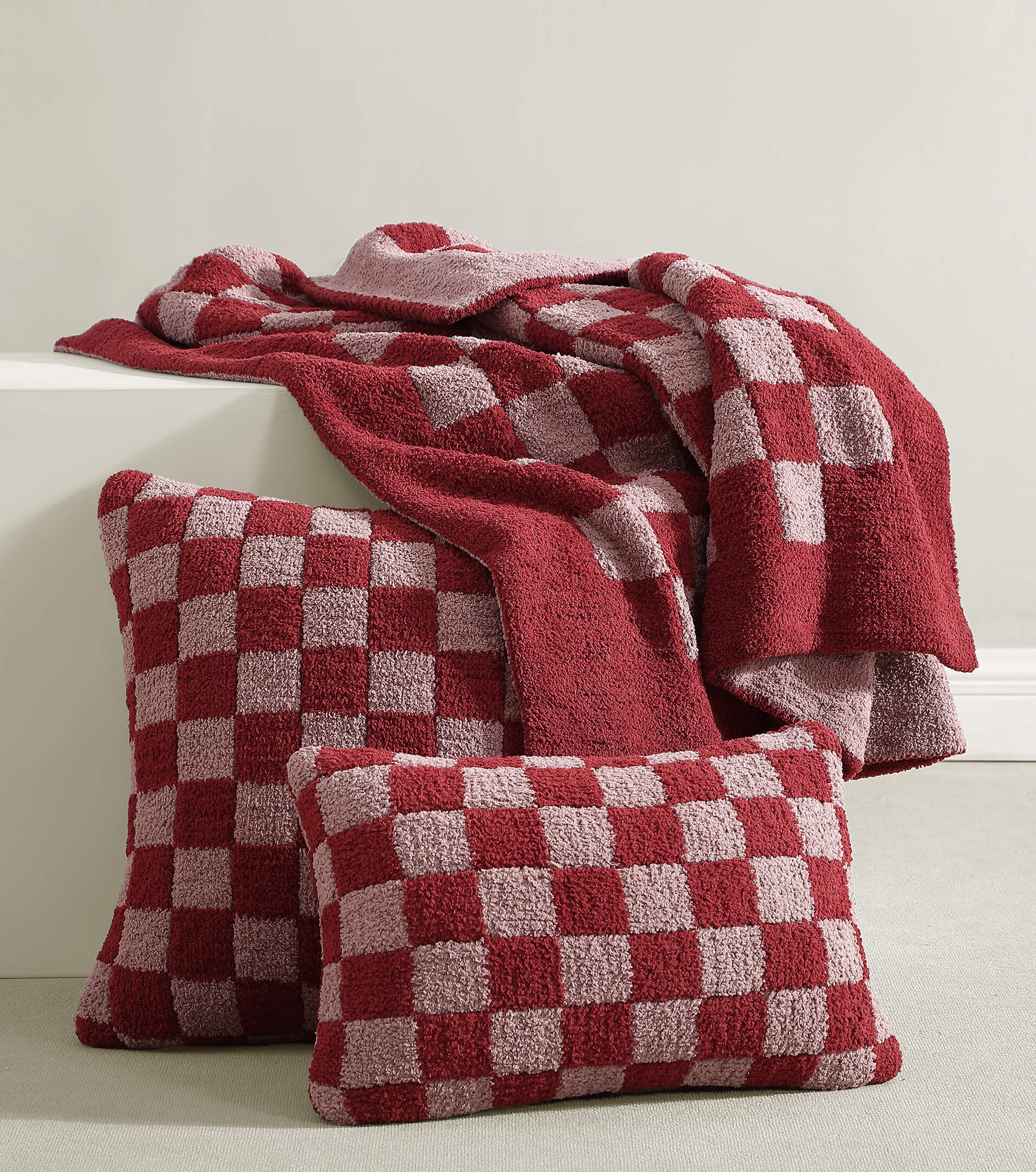 Checkerboard Snug Mini Pillow