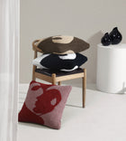 Faces II Throw Pillow