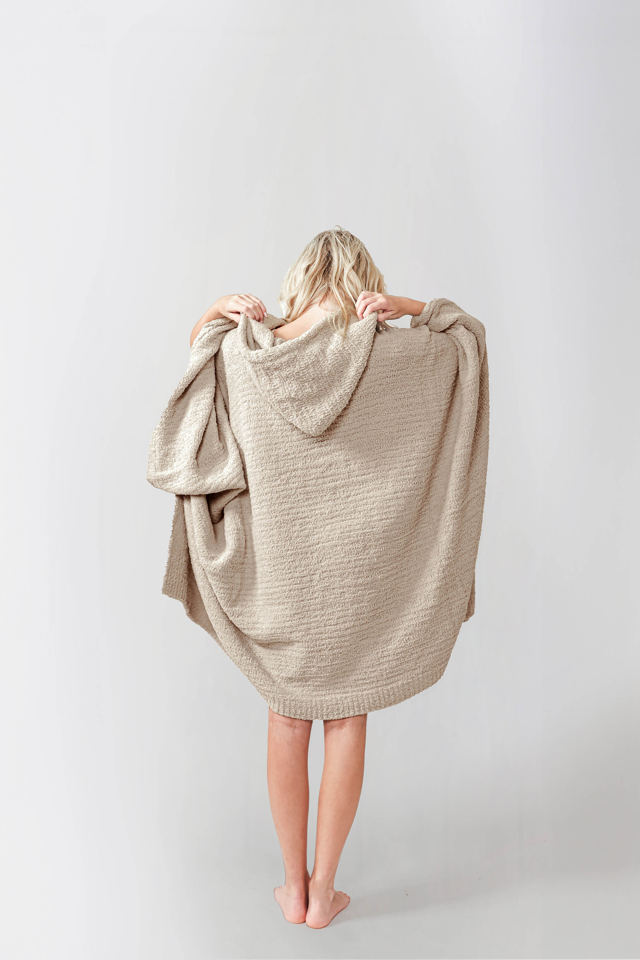 Snug Hooded Wearable Blanket