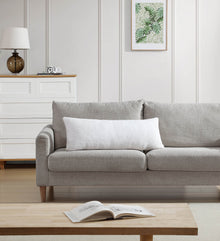 Versatile lumbar pillow for comfort and home decor