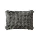 Snug Waffle Mini Pillow styled on sofa as accent piece