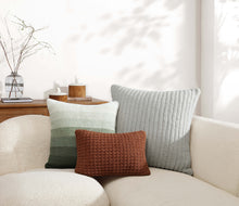 Machine-washable Euro pillow with recycled plush filling