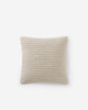 Snug Striped Euro Pillow