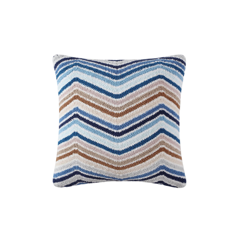 Sunday Citizen Cusco Throw Pillow with wavy design