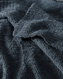 Close-up of plush Snug fabric texture