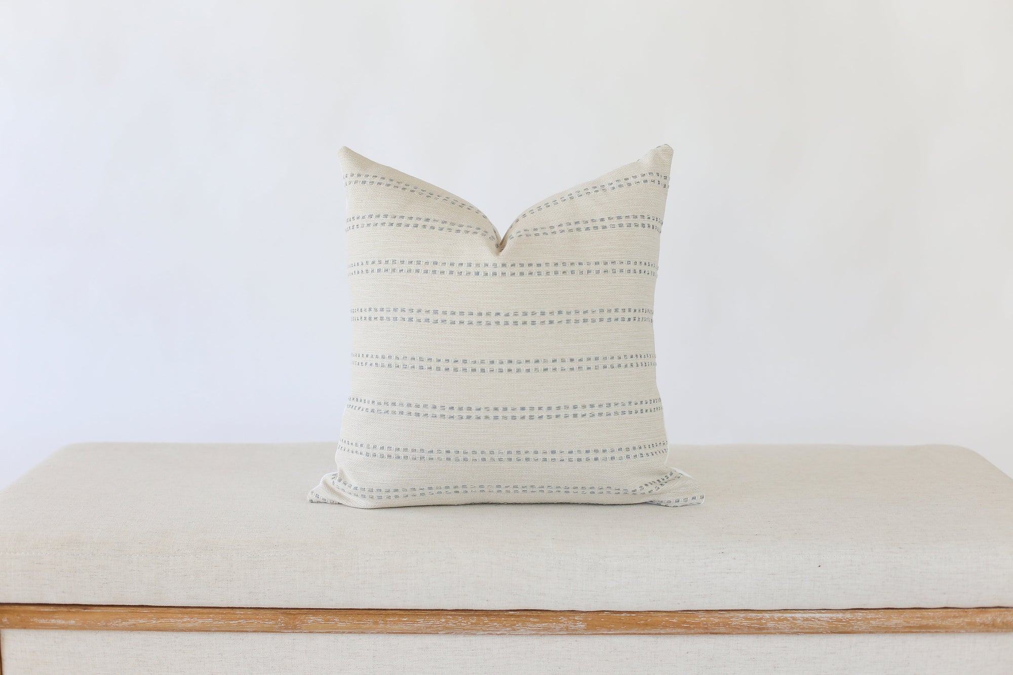 Tatum Blue Throw Pillow