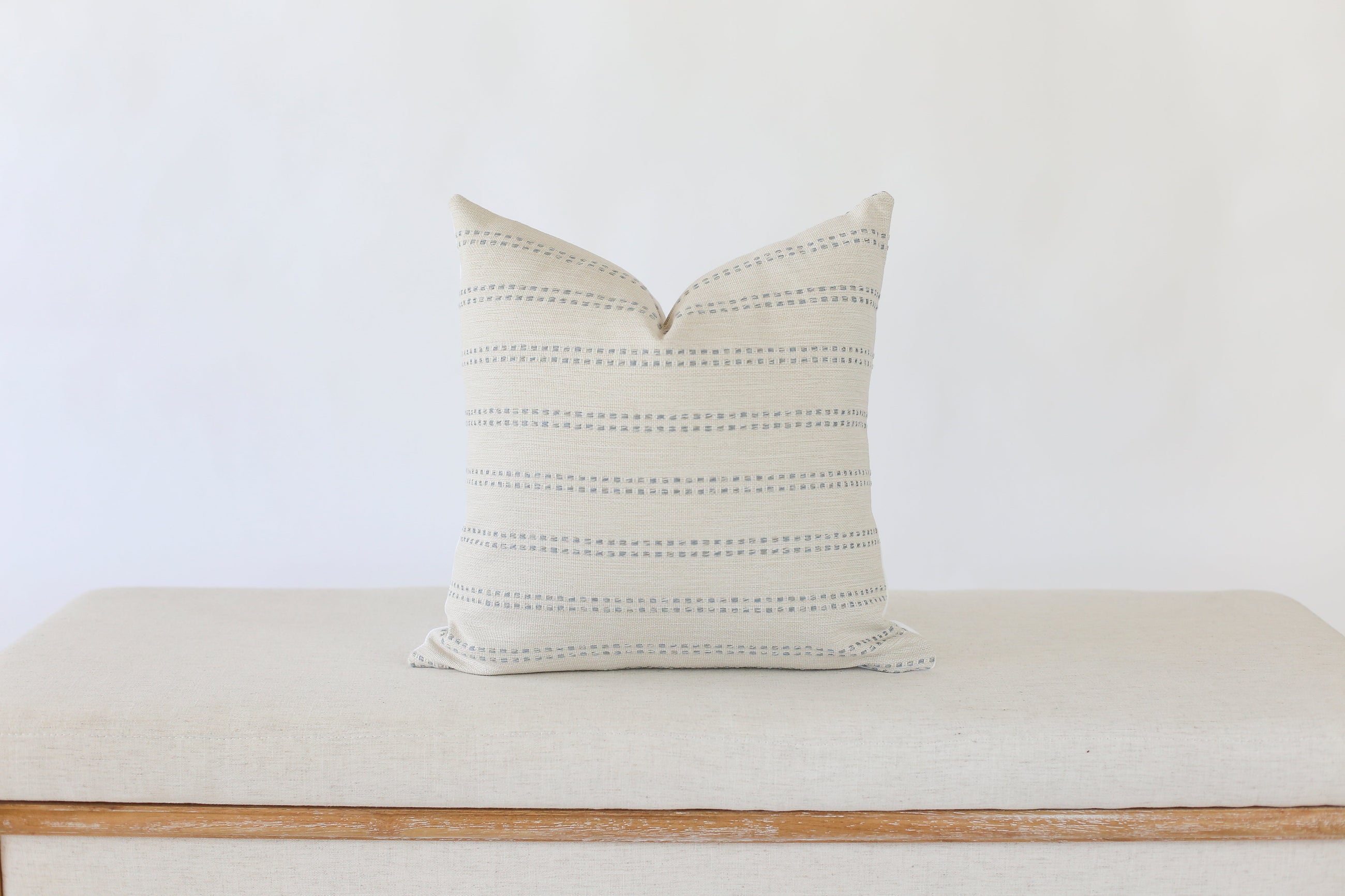 Tatum Blue Throw Pillow