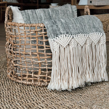 Black Mountain macramé cotton throw – view 6