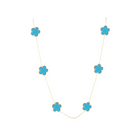 Sahira Jewelry Adeline Clover Necklace close-up