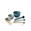Astrik eco-friendly measuring duo set of cups and spoons