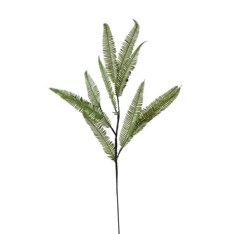 29 inch Artificial flat fern stem with 11 fronds
