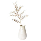 34 inch Artificial beige wild wheat stem with branching sprays