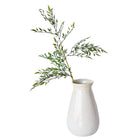 27 inch Artificial mini bamboo leaf stem with 100 green leaves