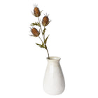 26 inch Artificial brown thistle stem with soft texture