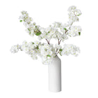 40 inch Artificial cherry blossom branch stem with cream blooms