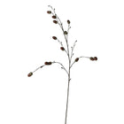 40 inch Artificial acorn branch stem with hand-finished detail