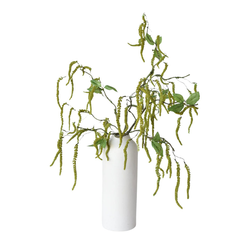 Artificial amaranthus branch for tall vase arrangements