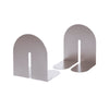 Steel Dumbo bookend pair in arc silhouette design