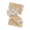 Double-sided Checker dinner napkins Quiet Season collection