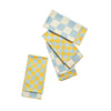 Double-sided Checker dinner napkins High Season Tortuga Forma