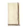 Jardin handmade linen napkins set of 4 in natural colors
