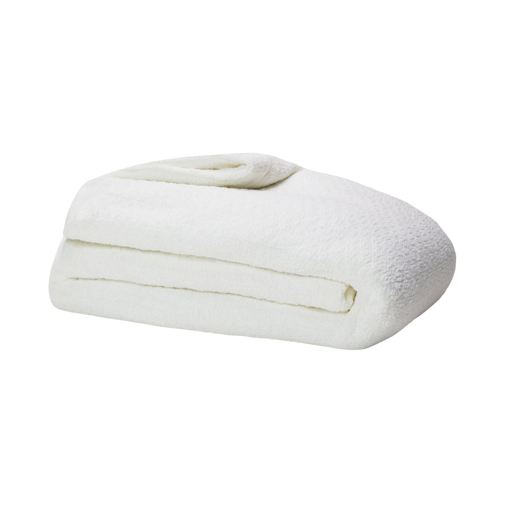 Snug Crystal Weighted Blanket folded neatly on bed