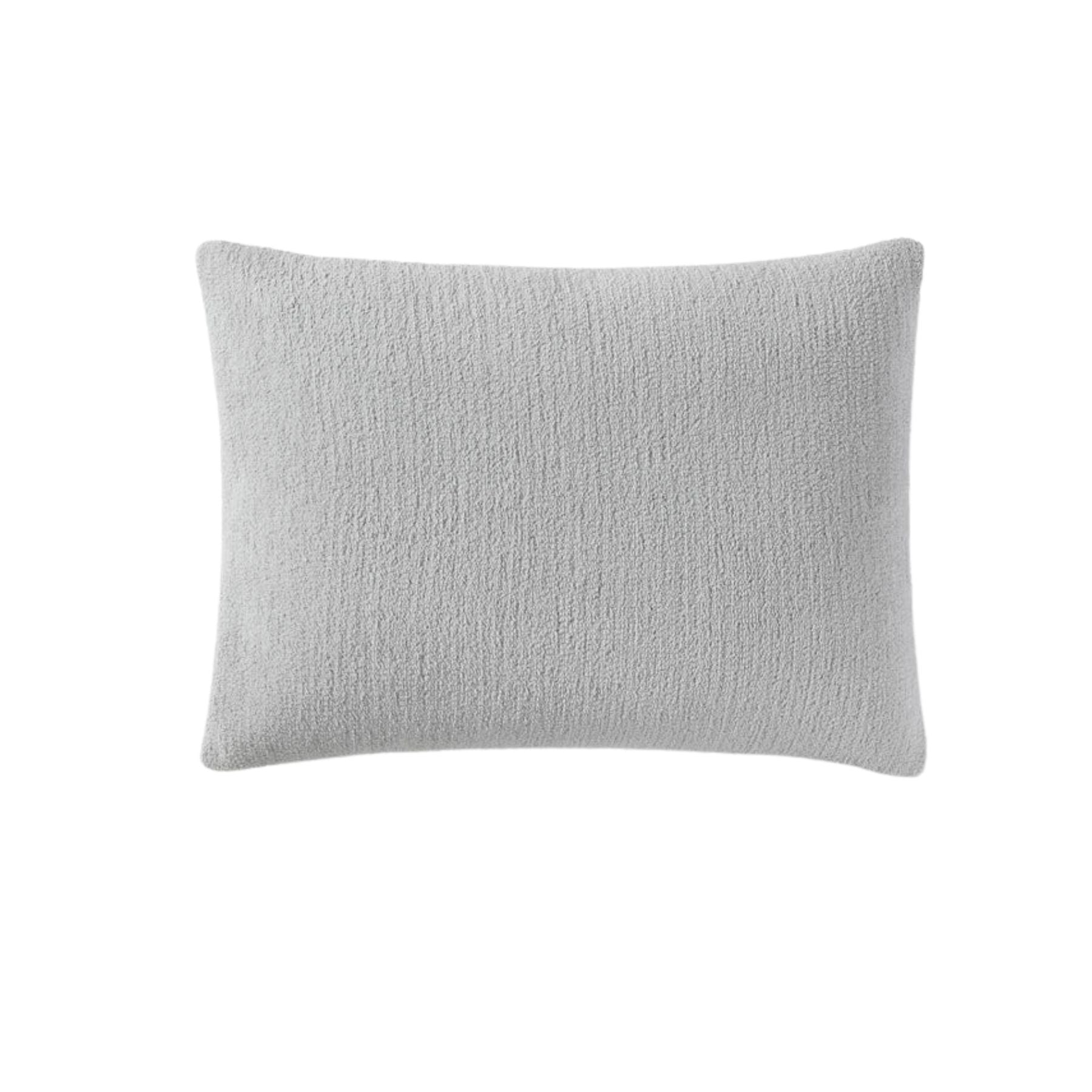 Snug + Bamboo double-sided sham set displayed on bed