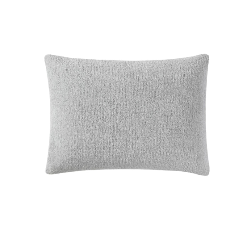 Snug + Bamboo double-sided sham set displayed on bed