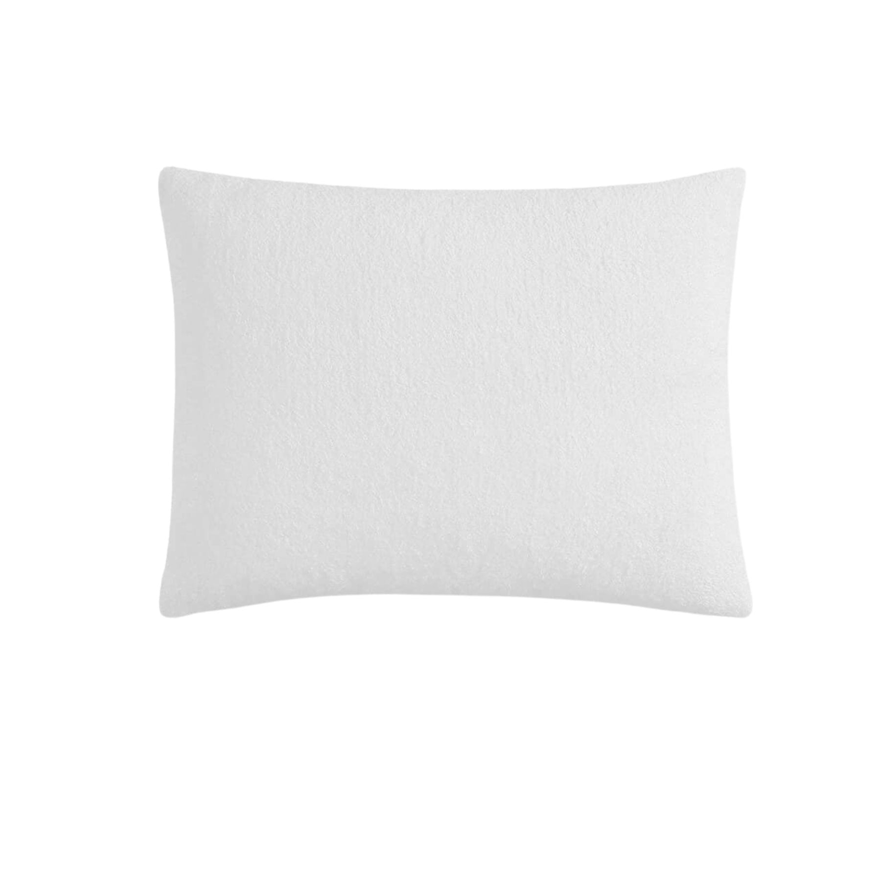 Cloud Silque + Silky Lyocell Sham Set folded on bed in neutral tones