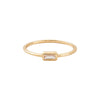 Single Baguette Ring