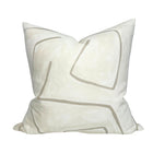 Graffito Pillow Cover in Parchment, Kelly Wearstler Textiles
