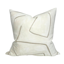Graffito Pillow Cover in Parchment, Kelly Wearstler Textiles