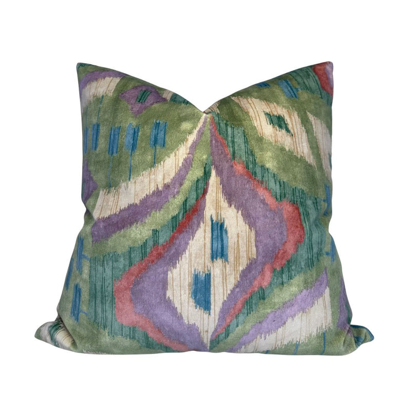 Artesian Velvet Pillow Cover in Wild Sage