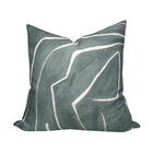 Graffito Pillow Cover in Denim, Kelly Wearstler Textiles