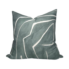 Graffito Pillow Cover in Denim, Kelly Wearstler Textiles